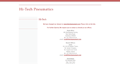 Desktop Screenshot of hitechpneumatic.com