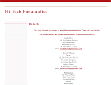 Tablet Screenshot of hitechpneumatic.com